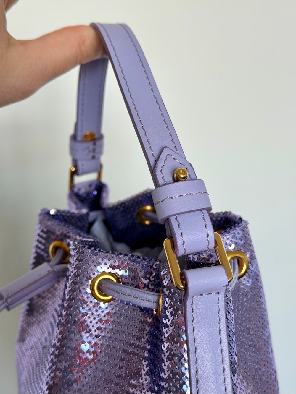 Tom Ford Small Sequin Bucket Bag - Picture 5 of 15
